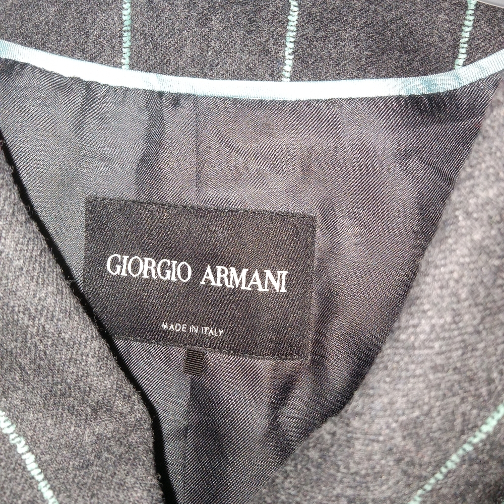 Giorgio Armani Charcoal Blazer
